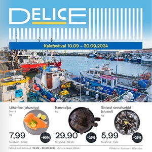 Delice Market 10.09.-30.09.2024 Kataloog